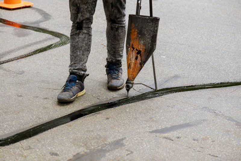 Wall Crack Sealing detail